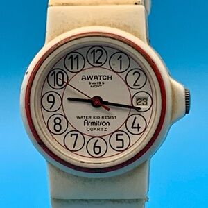 AWATCH By ARMITRON 25/4461 Women’s Vintage Quartz Wristwatch Swiss Mvt Working